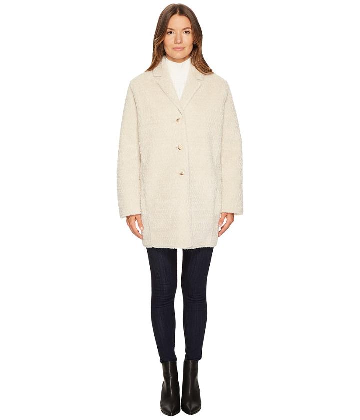 The Kooples - Fake Fur Kimono-style Coat