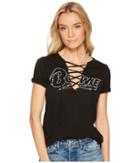 The Original Retro Brand - Bowie Lace-up Tee