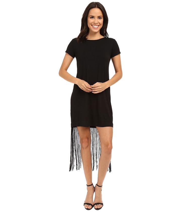 Brigitte Bailey - Adeline Short Sleeve Fringe Dress