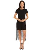 Brigitte Bailey - Adeline Short Sleeve Fringe Dress