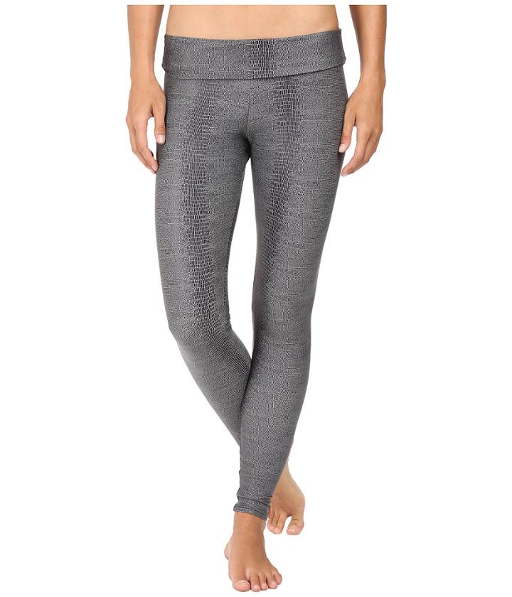 Onzie - Charcoal Snake High-rise Leggings