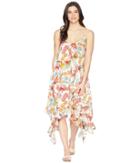 Bleu Rod Beattie - Rayon Handkerchief-hem Dress Cover-up