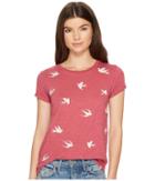 Lucky Brand - All Over Bird Tee