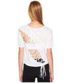 Alo - Entwine Short Sleeve Top