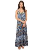 Red Carter - Beach Babe Rayon Full Length Dress Cover-up