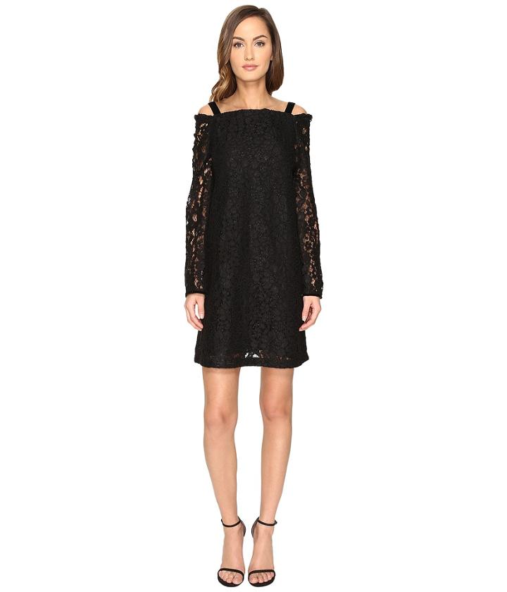 See By Chloe - Lace Long Sleeve Straps Dress