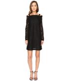 See By Chloe - Lace Long Sleeve Straps Dress
