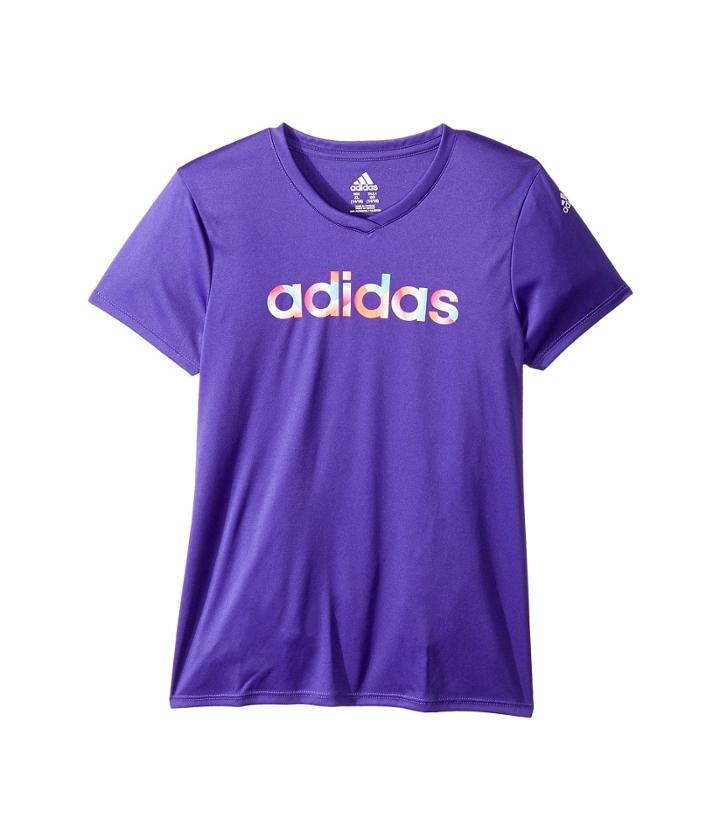Adidas Kids - Short Sleeve V-neck Tee