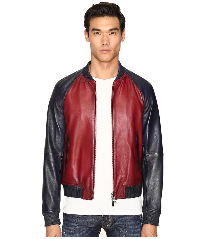 Dsquared2 - American Road Trip Leather Jacket