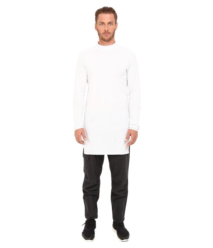 Adidas Y-3 By Yohji Yamamoto - Collar Long Sleeve Long T-shirt