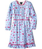Oscar De La Renta Childrenswear - Watercolor Fleur Cotton Tunic Dress