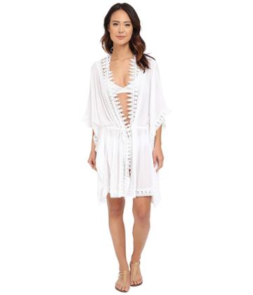 La Blanca - Plus Size Costa Brava Kimono Cover-up