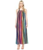 Maggy London - Painted Stripe Maxi Dress
