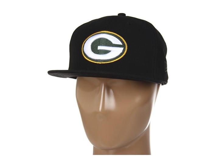 New Era Green Bay Packers Nfl Black Team 59fifty