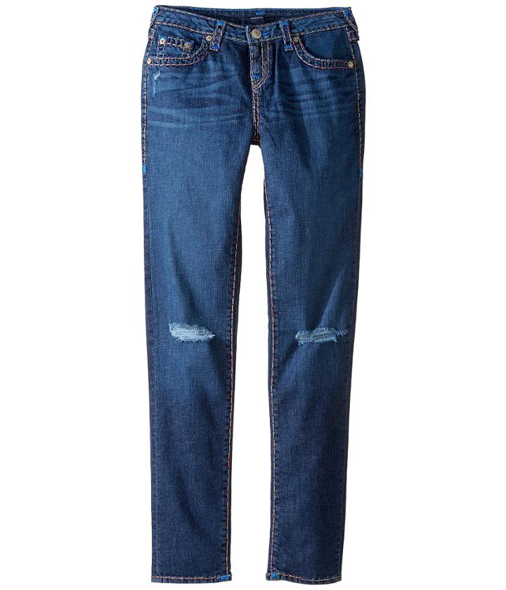 True Religion Kids - Casey Rainbow Combo Super T Jeans