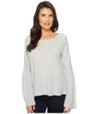 Two By Vince Camuto - Bell Sleeve Cotton Modal Slub Top