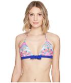 Nicole Miller - La Plage By Nicole Miller Tyler Tie Front Bikini Top