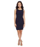 Tahari By Asl Petite - Petite Scuba Crepe Side Ruched Sheath Dress