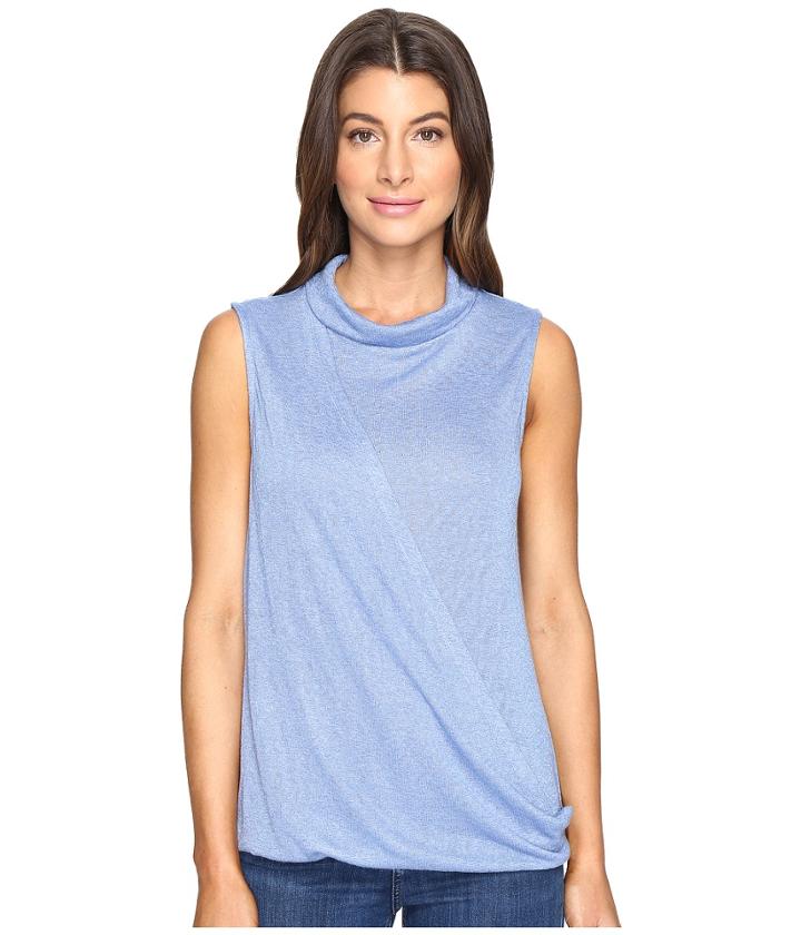 B Collection By Bobeau - Bijou Mock Neck Sleeveless