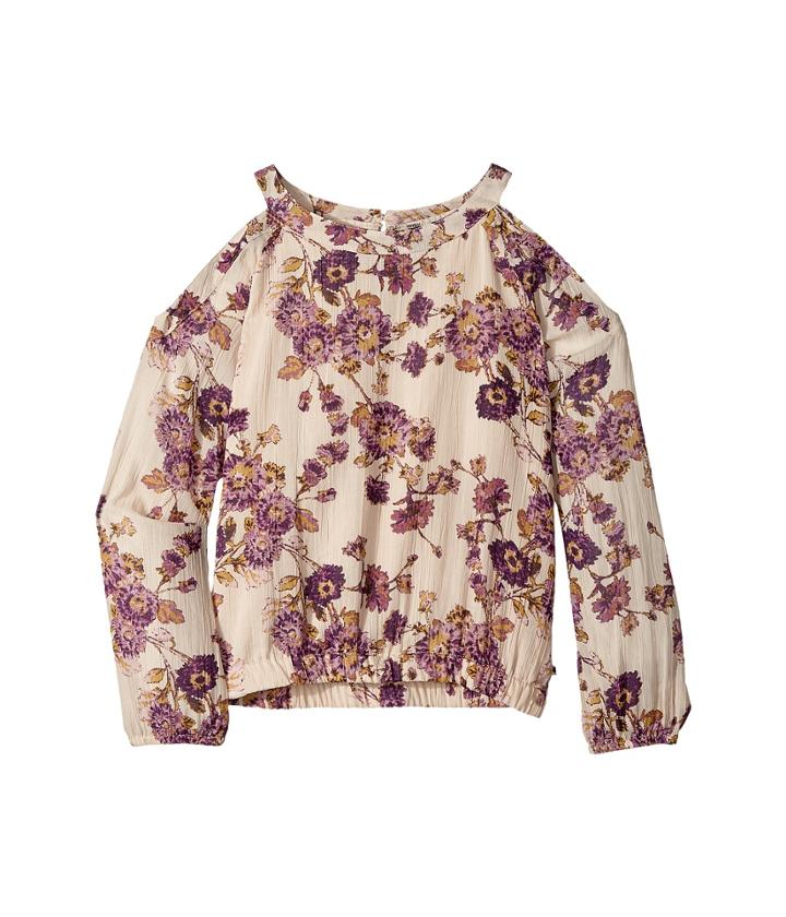 Lucky Brand Kids - Alicia Cold Shoulder Top