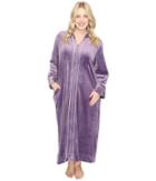 Carole Hochman - Plus Size Velour Zip Robe