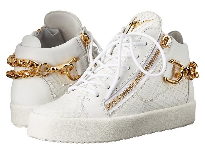 Giuseppe Zanotti - Back Chain Double-zip Sneaker