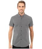 Kenneth Cole Sportswear - Short Sleeve Button Down Collar Dot Print