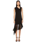 Neil Barrett - Techno Knit Asymmetric Dress