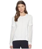 Nicole Miller - High-low Puff Sleeve Top