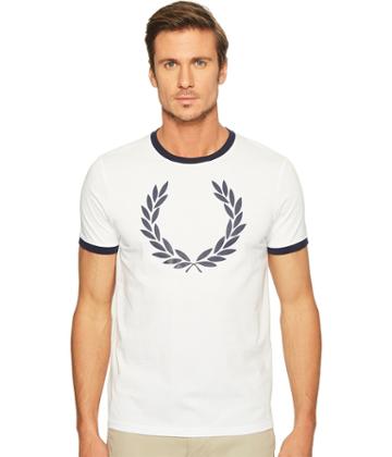 Fred Perry - Laurel Wreath Ringer T-shirt