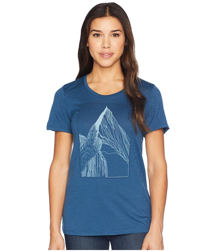 Icebreaker - Tech Lite Merino Short Sleeve Low Crewe At My Peak