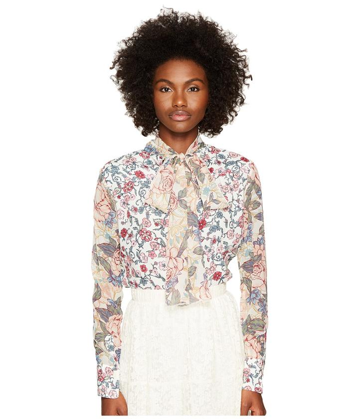 See By Chloe - Georgia's Garden Silk Blouse