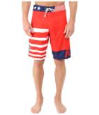 Fox - Red, White And True Boardshorts