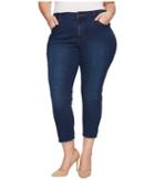 Nydj Plus Size - Plus Size Sheri Slim Ankle W/ Fray Hem In Cooper