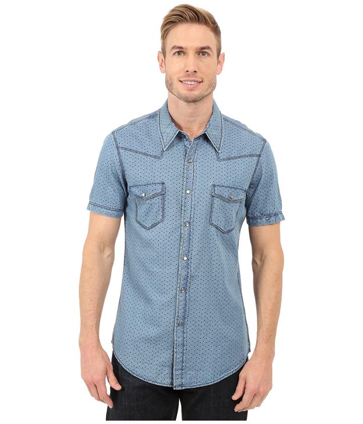 Rock And Roll Cowboy - Short Sleeve Snap B1s7284