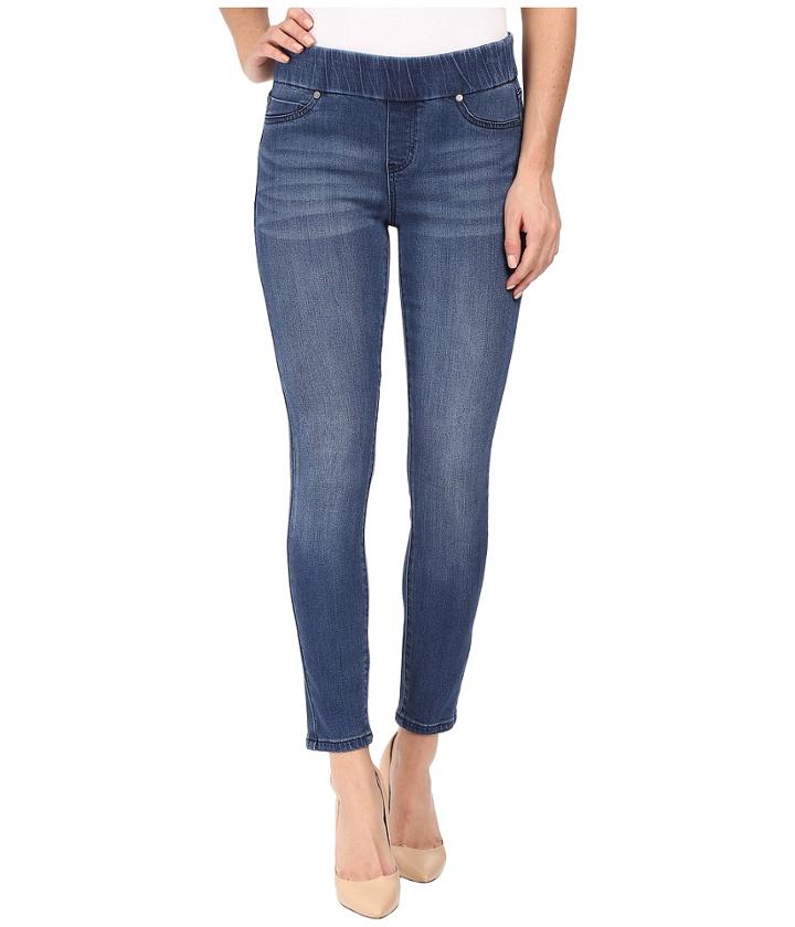 Liverpool - Sienna Ankle Leggings In Waverly Wash/indigo
