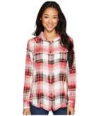 Jag Jeans - Shandie Hoodie In Yard Dye Cotton Rayon Plaid