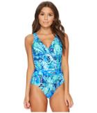 Lauren Ralph Lauren - Exotic Paisley Twist Underwire One-piece