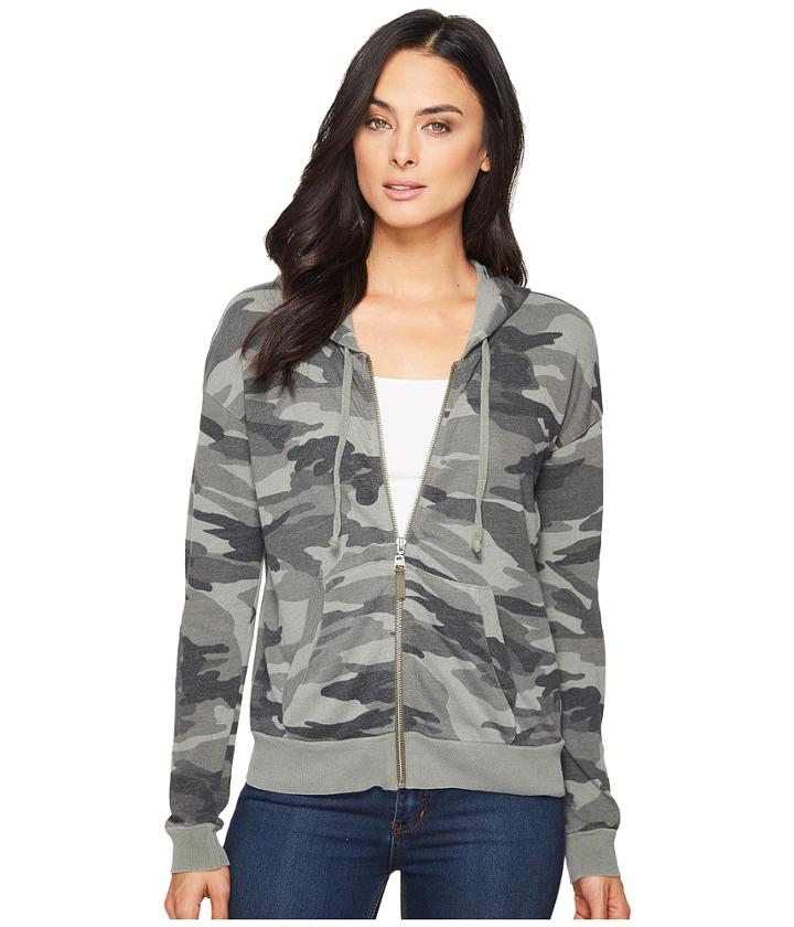 Splendid - Camo Zip Hoodie