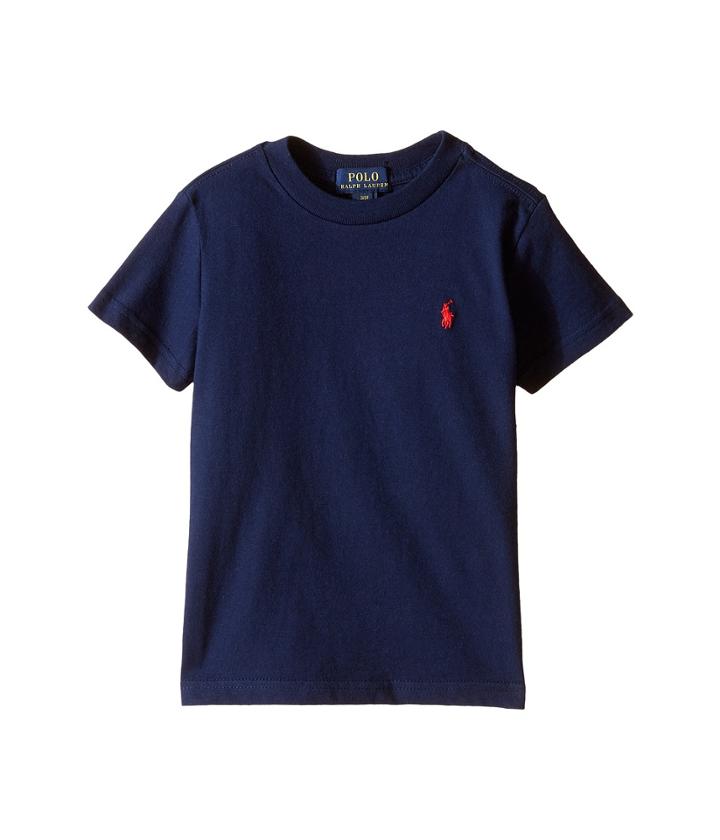 Polo Ralph Lauren Kids - 20/1 Jersey Crew Neck Tee