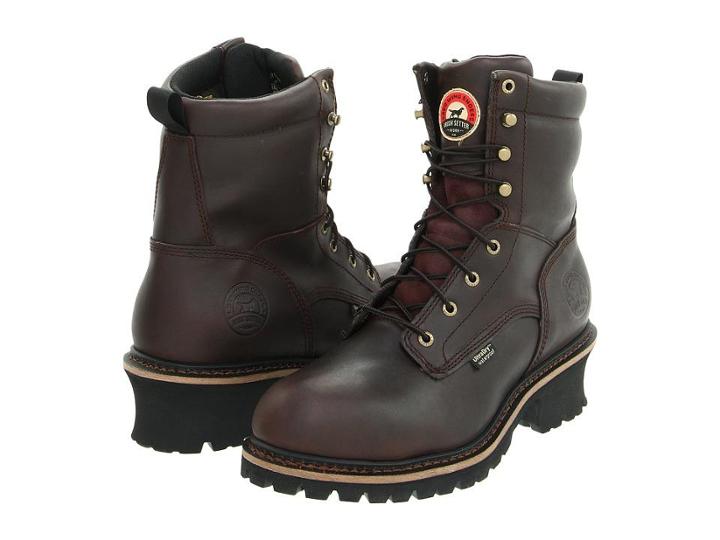 Irish Setter 83810 8 Waterproof Insulated Steel Toe Logger