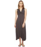 Mod-o-doc - Rayon Spandex Slub Jersey Twist Front Tank Dress