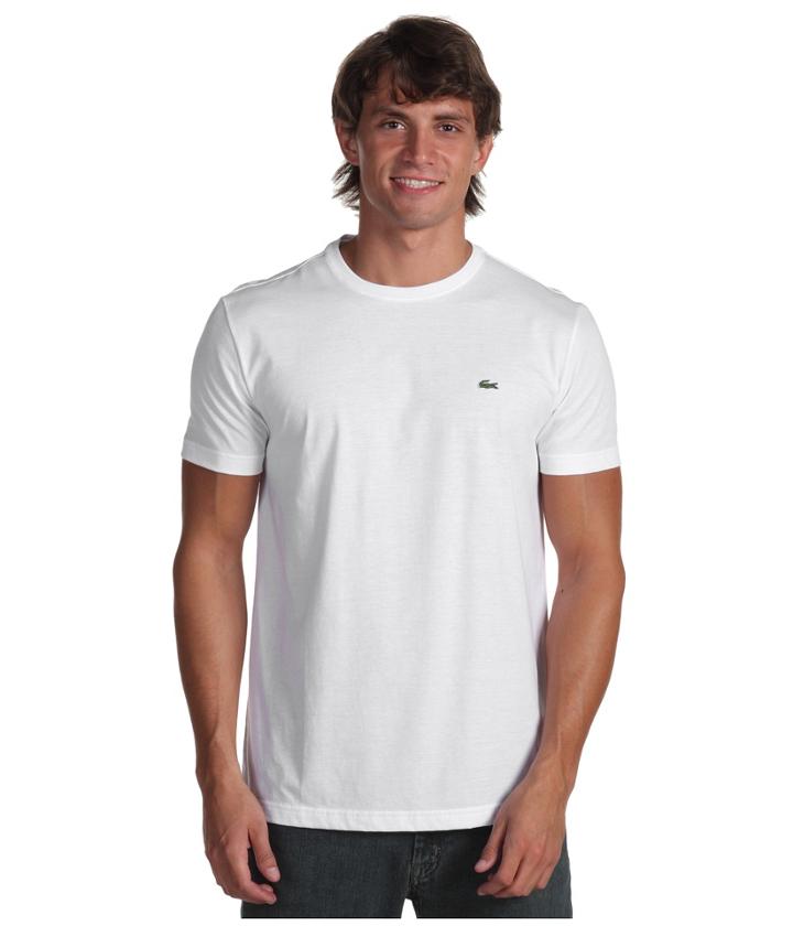 Lacoste - Short-sleeve Pima Jersey Crewneck T-shirt