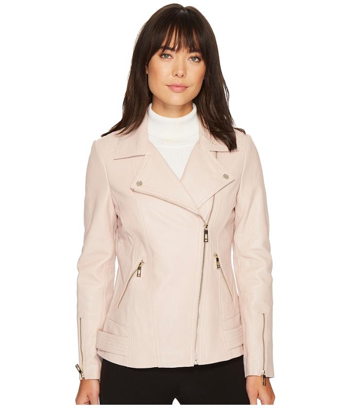 Ivanka Trump - Leather Moto Jacket