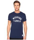 The Original Retro Brand - Weekend I Love Short Sleeve Vintage Cotton Tee