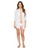 Letarte - Button Front Beach Shirt
