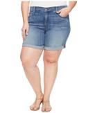 Nydj Plus Size - Plue Size Jessica Boyfriend Shorts In Paloma Rips