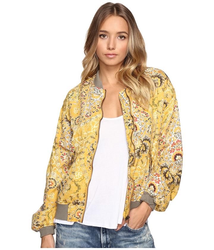Free People - Daytrip Printed Bomber