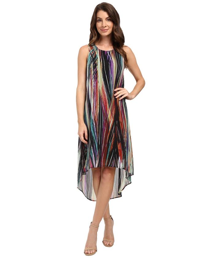 Karen Kane - Modern Art Hi-lo Dress