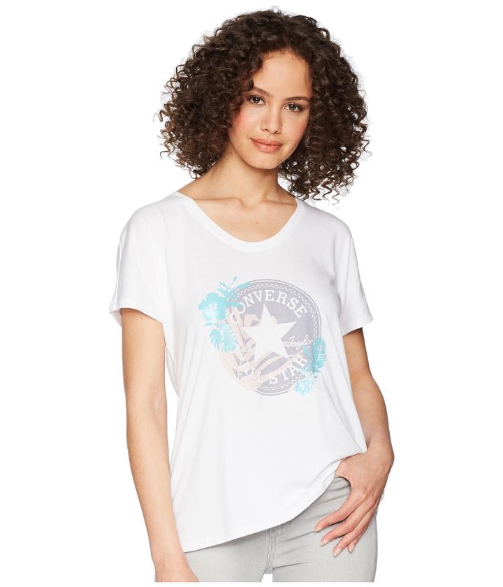 Converse - Palm Print Cp Fill Femme Tee